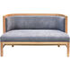 Anita Gray and Brown Settee