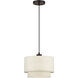 Manorwood 1 Light 12 inch English Bronze Pendant Ceiling Light