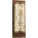 Avalon 2 Light 5 inch Palacial Bronze with Gilded Accents Wall Sconce Wall Light