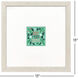 Joyful Holiday Green and Pink and Red and Turquoise Framed Art, Propac