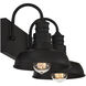 Modern Farmhouse 2 Light 17.75 inch Oil Rubbed Bronze Vanity Light Wall Light