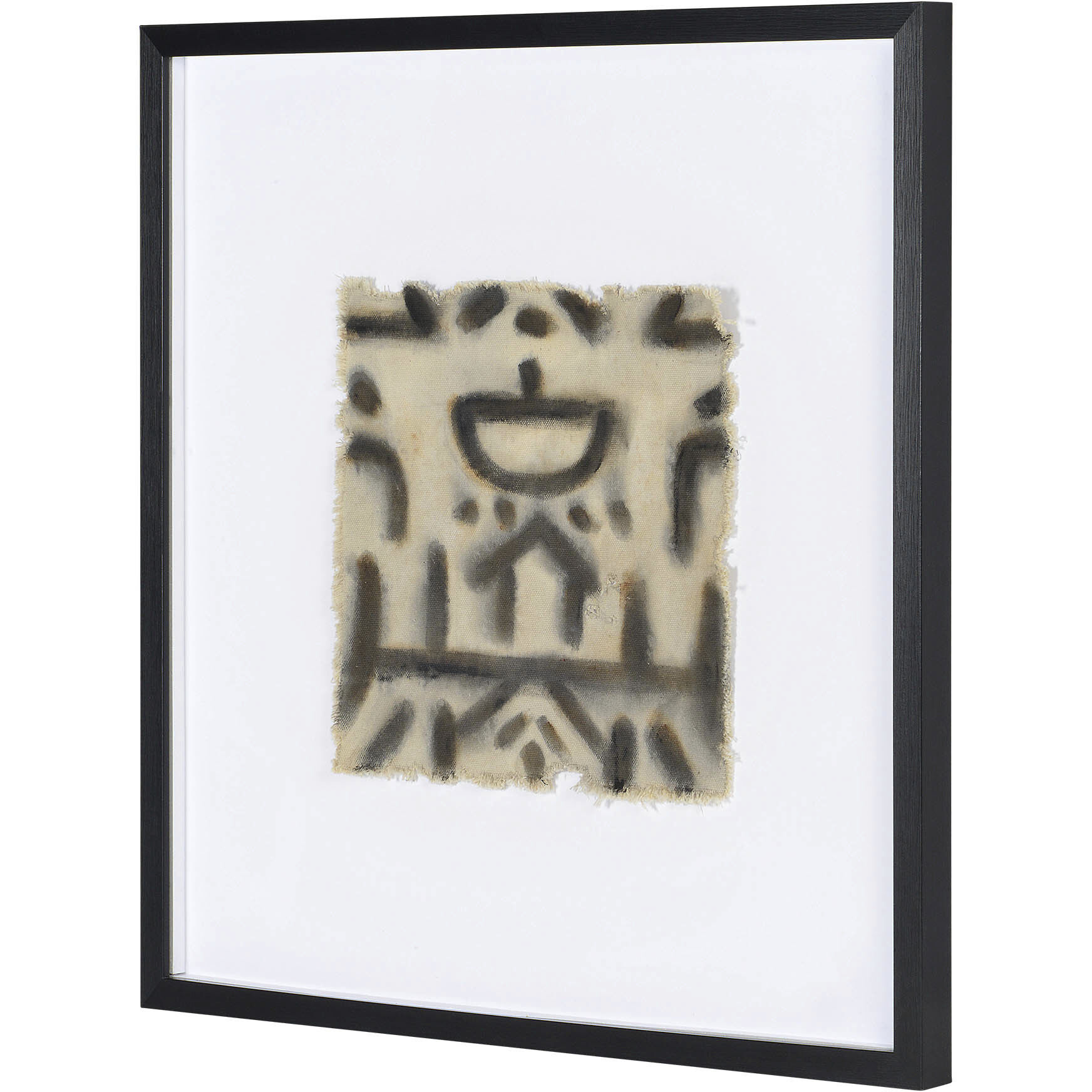 Ktir Off-White and Black Wall Art, Set of 4