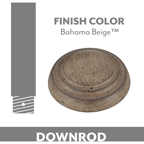 Aire Bahama Beige Down Rod in 12