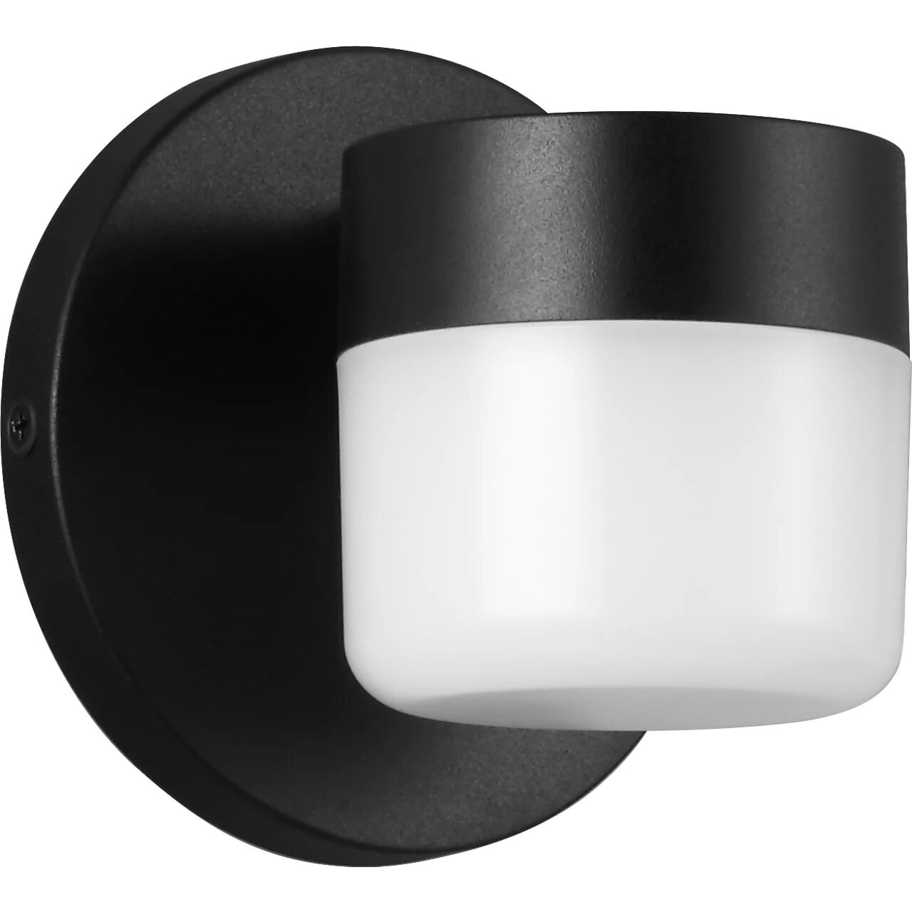 Kinwood LED Textured Black Outdoor Wall Lantern