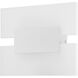 Metrass 2 LED 6.7 inch Matte White ADA Wall Sconce Wall Light