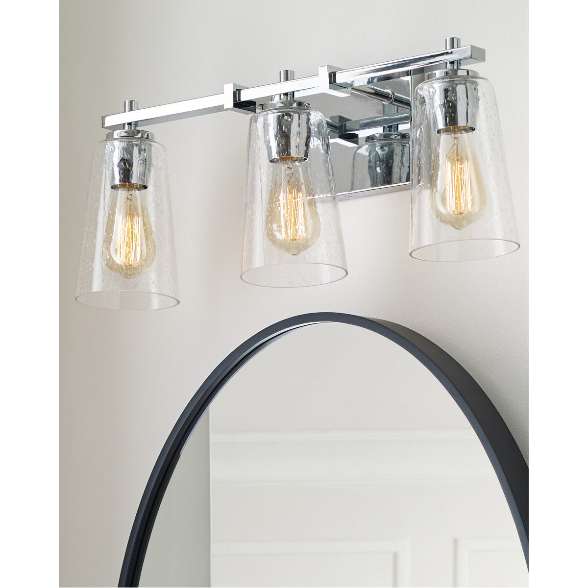 Sean Lavin Mercer 3 Light 21.5 inch Chrome Vanity Light Wall Light