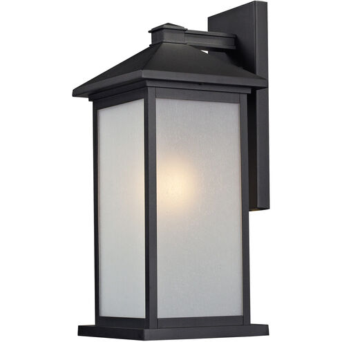 Vienna 1 Light 22 inch Black Outdoor Wall Sconce