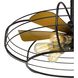 Margo 6 Light 30 inch Dark Bronze Chandelier Ceiling Light, Fan Blade