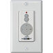 Wall Mount White Fan Control