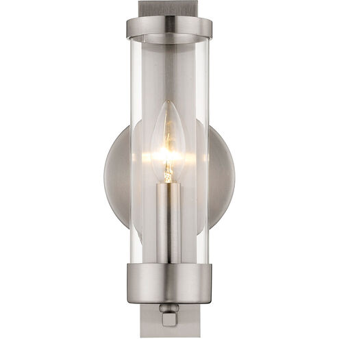 Castleton 1 Light 5 inch Brushed Nickel ADA ADA Wall Sconce Wall Light