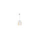 Madeira 1 Light 19 inch Black and Gold Pendant Ceiling Light