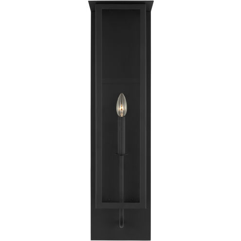 Thom Filicia Dresden 1 Light 28 inch Textured Black Outdoor Wall Lantern