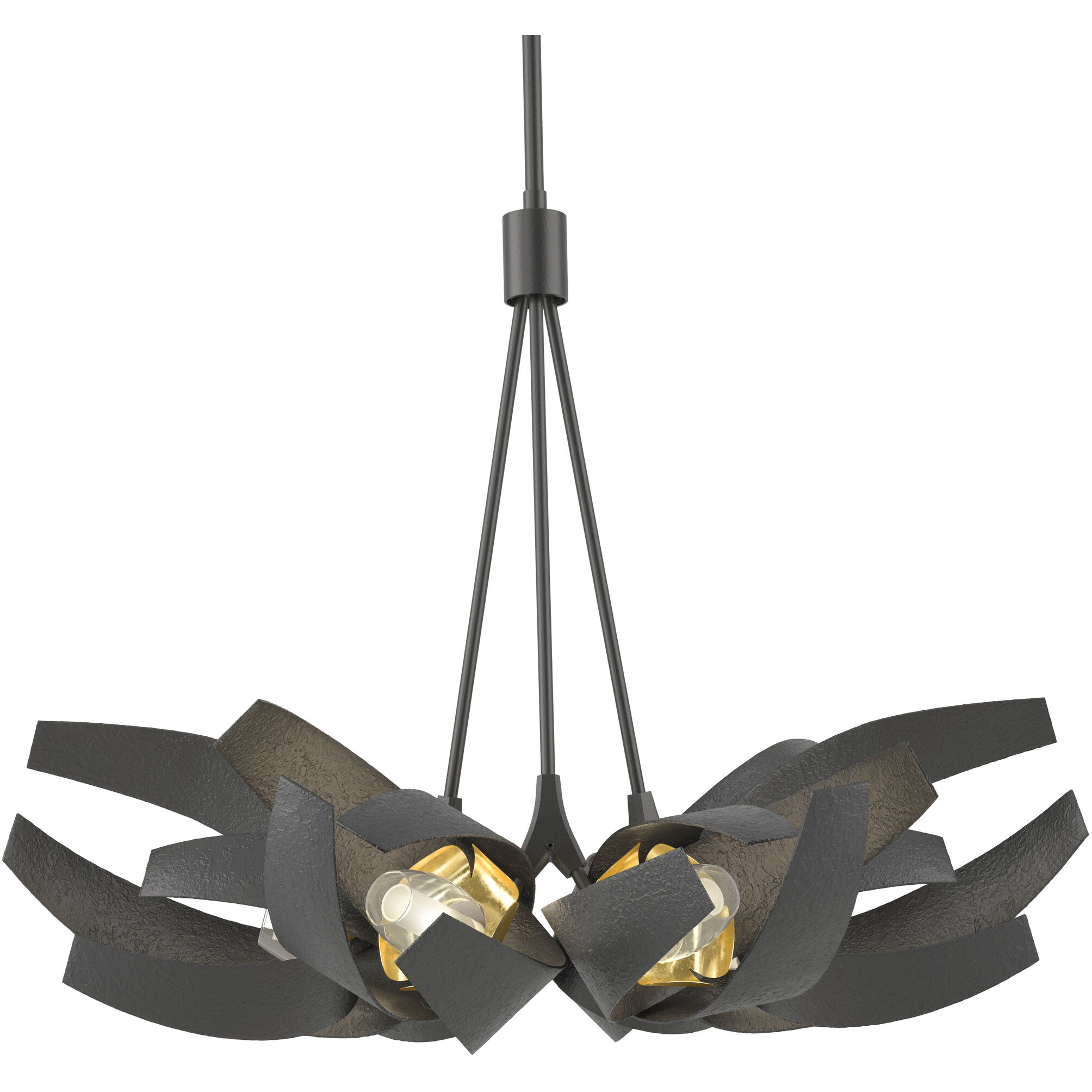 Corona 6 Light 26.9 inch Black Pendant Ceiling Light