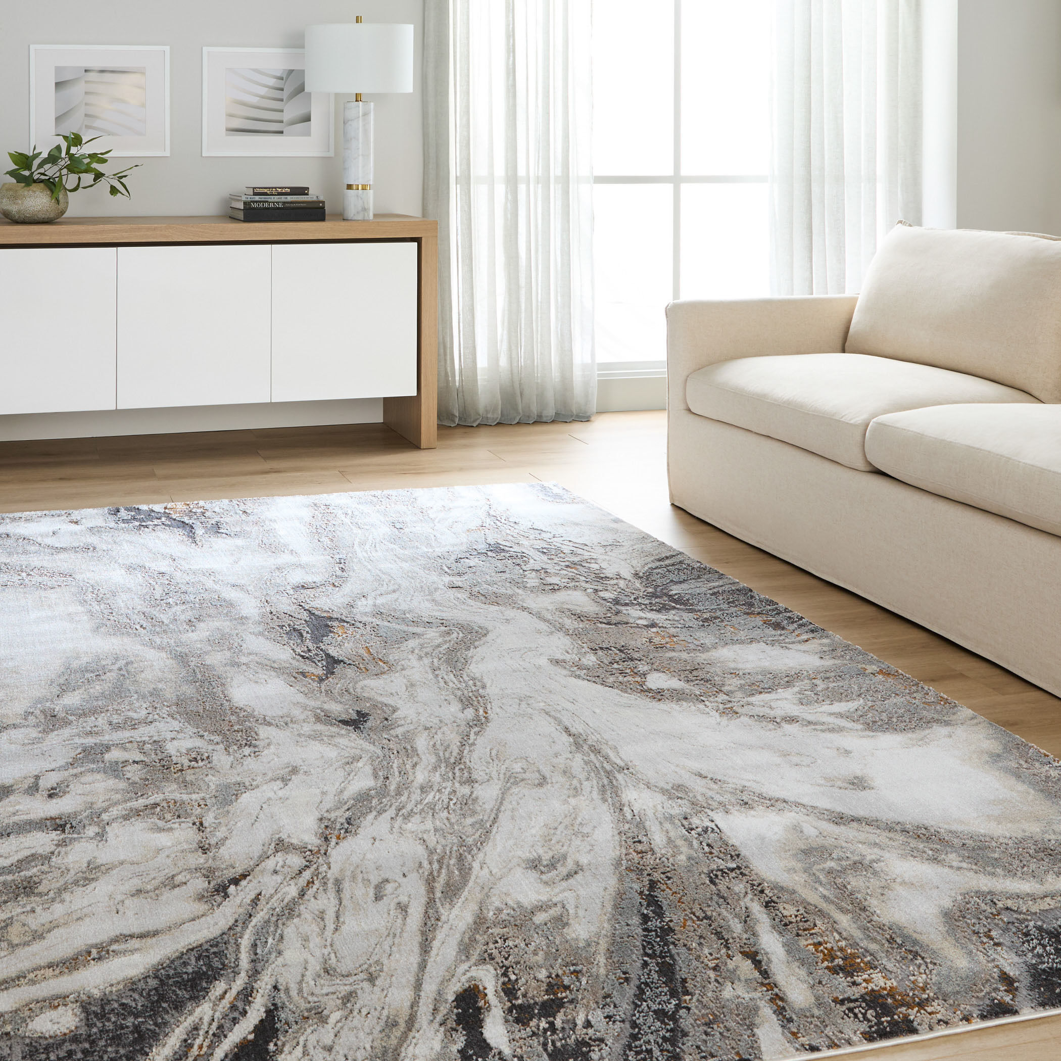 Hadim 36 X 24 inch Earth Tones Rug in 2 x 3