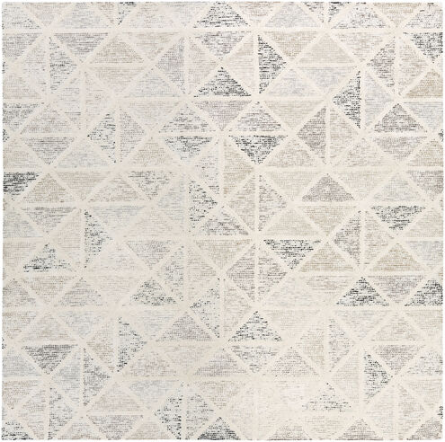 Melody 96 X 96 inch Black Rug in 8 Ft Square, Square