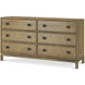 Montauk Jetty Dresser, Wooden, 6-Drawer