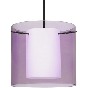 Pahu 12 LED Black Stem Pendant Ceiling Light