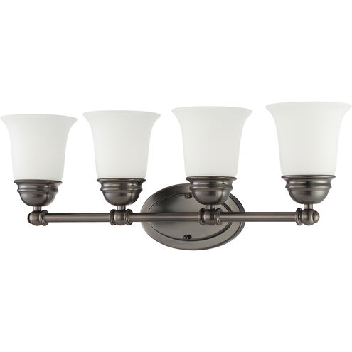 Bella 4 Light 24.5 inch Oil Rubbed Bronze Vanity Light Wall Light