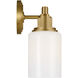 C&M by Chapman & Myers Ashford 2 Light 13.5 inch Burnished Brass Bath Vanity Wall Light
