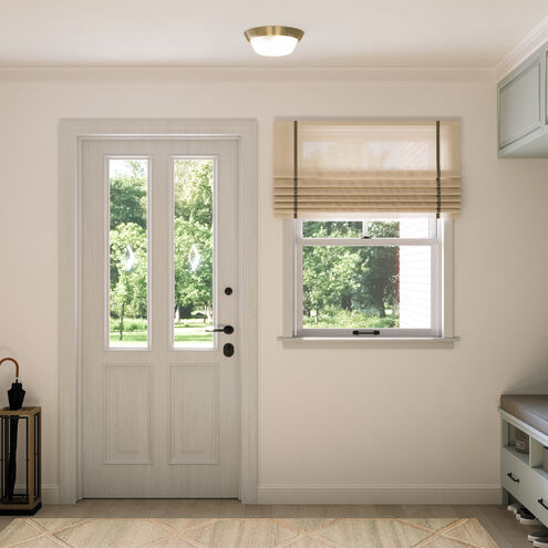 Edessa 2 Light 12 inch Champagne Bronze Flush Mount Ceiling Light