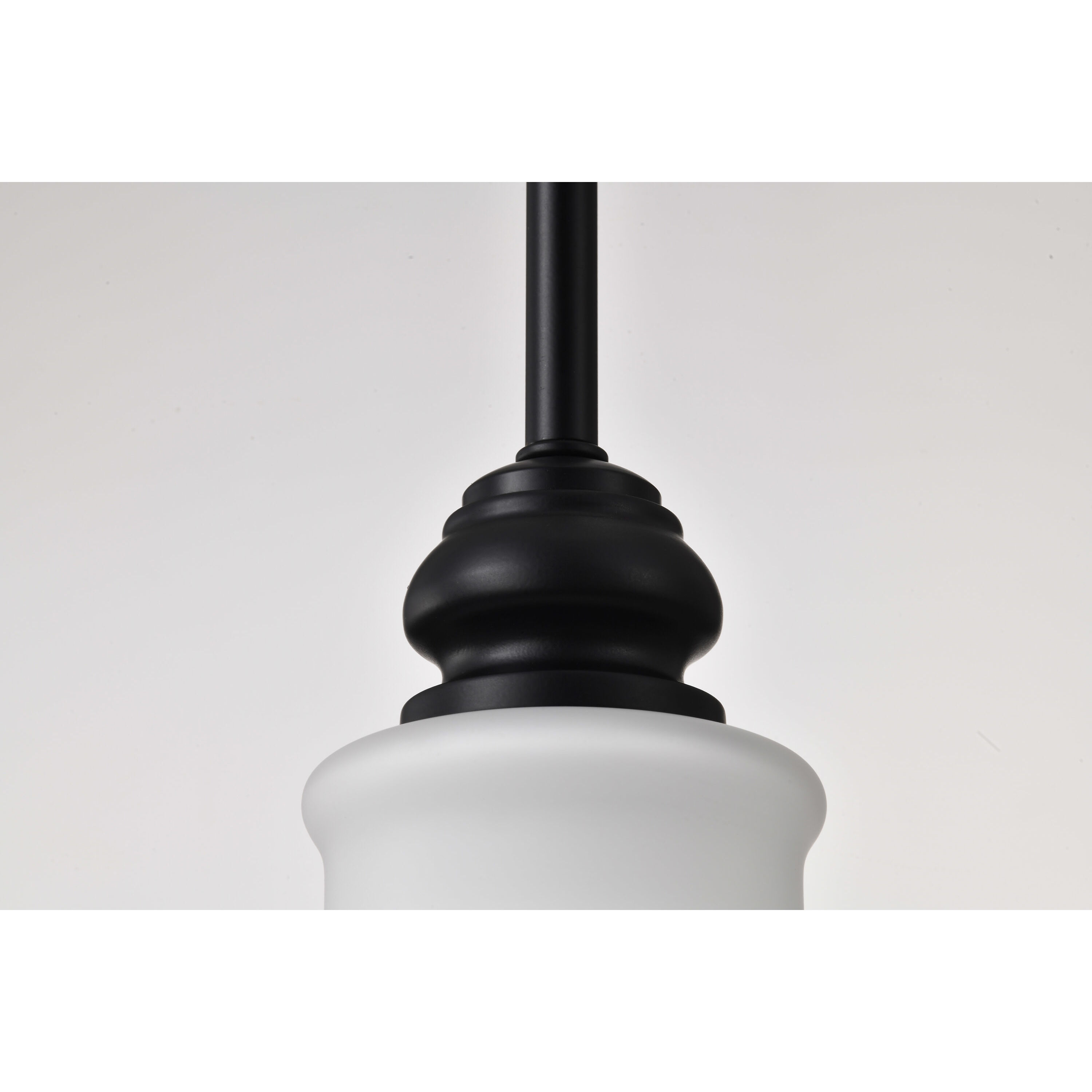 Russel 10 inch Matte Black Pendant Ceiling Light
