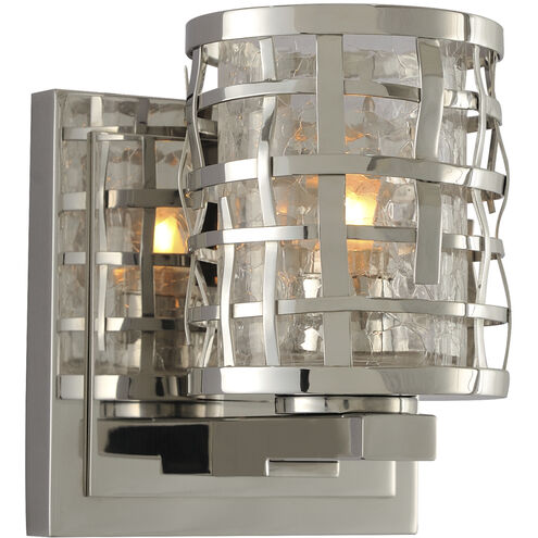 Bridgeport LED 5 inch Stainless Steel Bath Light Wall Light