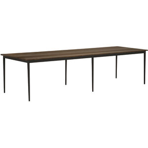 Boylen 116 X 40 inch Dark Walnut Dining Table