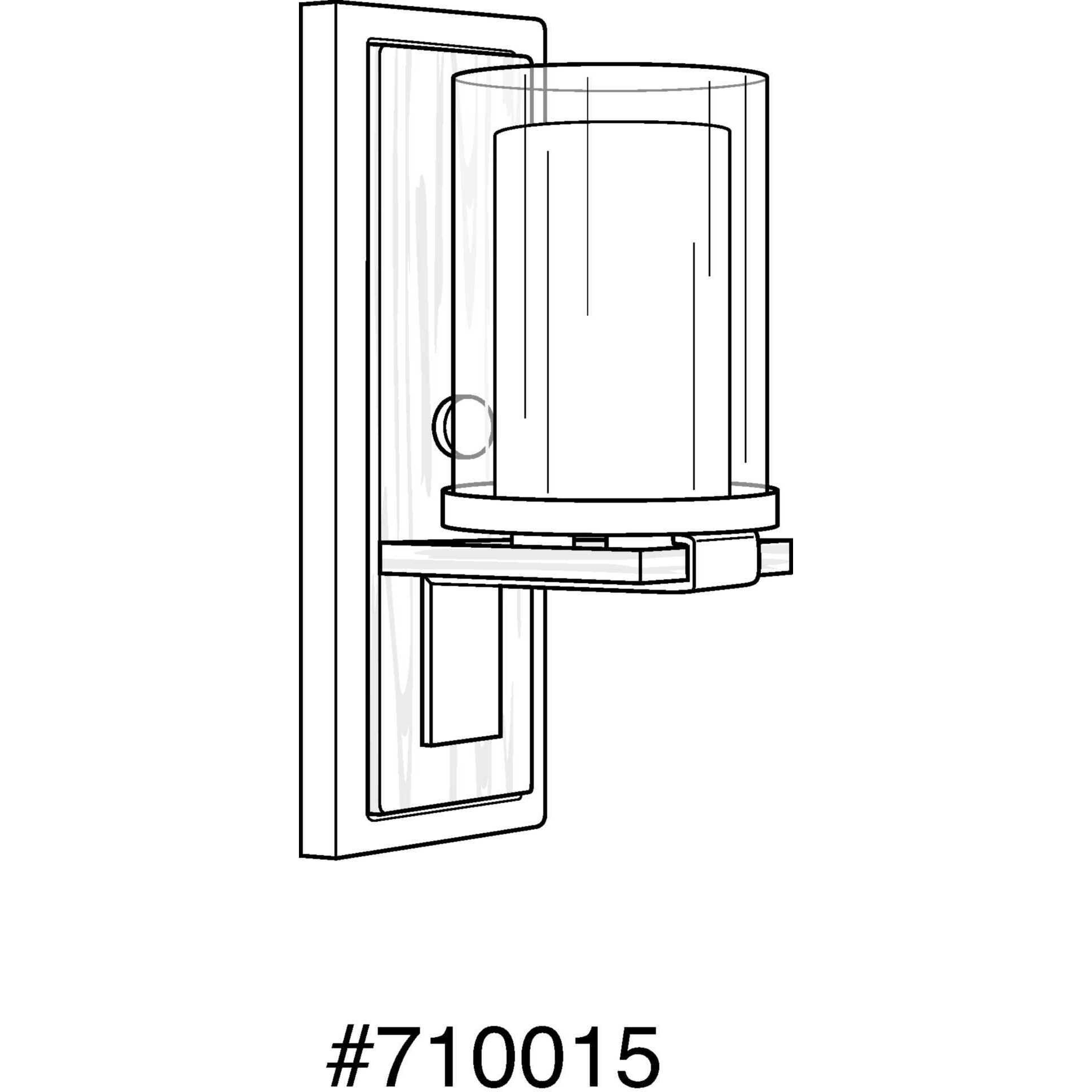 Mast 1 Light 5 inch Brushed Nickel Wall Sconce Wall Light