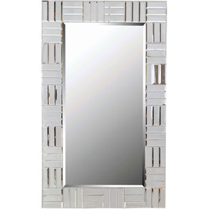 Sparkle 44 X 28 inch Chrome Wall Mirror