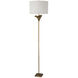 Monet 65.5 inch 150.00 watt Antique Gold Leaf Floor Lamp Portable Light