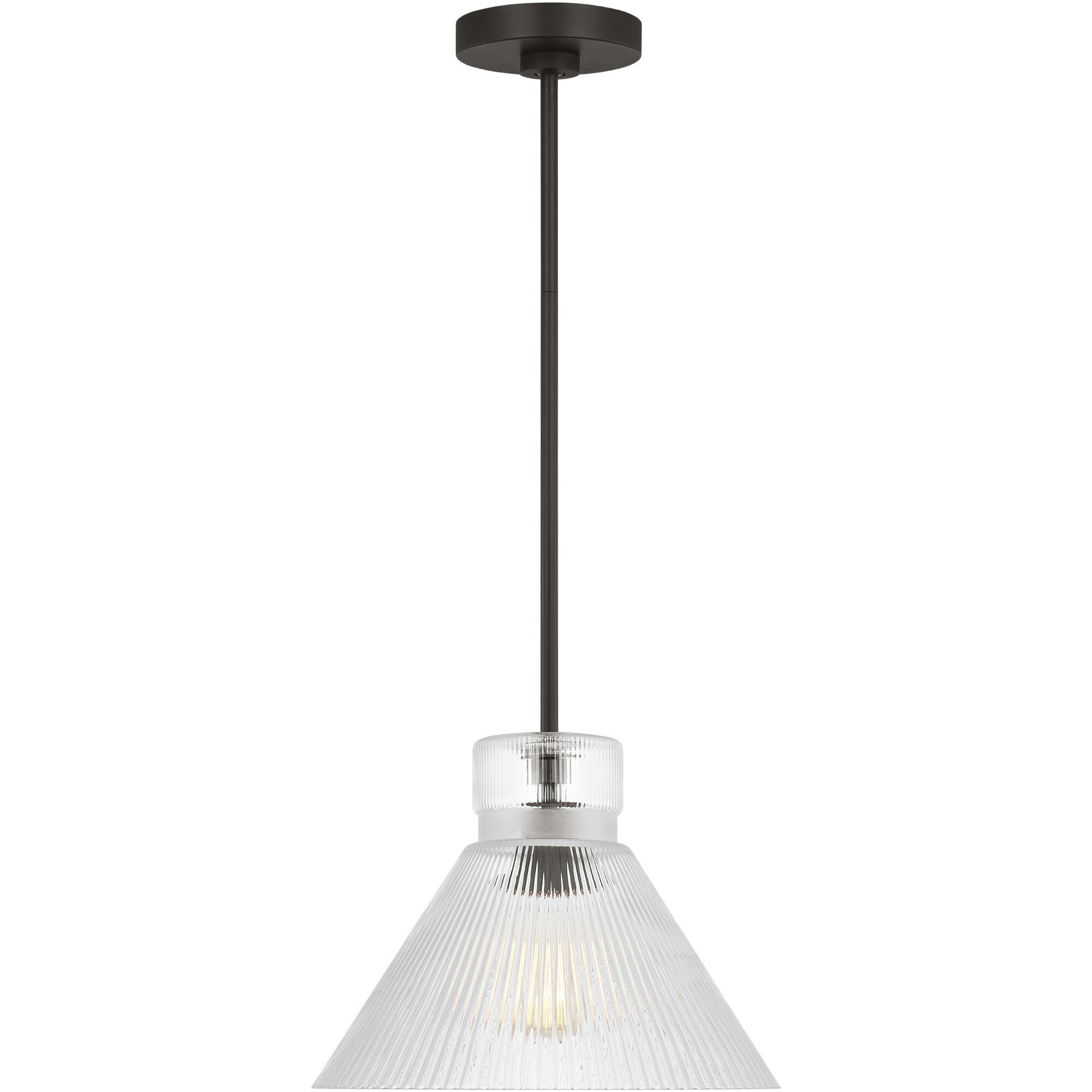 Drew & Jonathan Liouet 1 Light 12 inch Midnight Black Pendant Ceiling Light, Medium