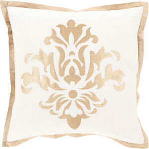 Cosette 18 X 18 inch Ivory / Beige Accent Pillow