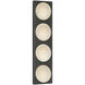 Kelly Wearstler Dichotomy LED 4.5 inch Bronze ADA Sconce Wall Light