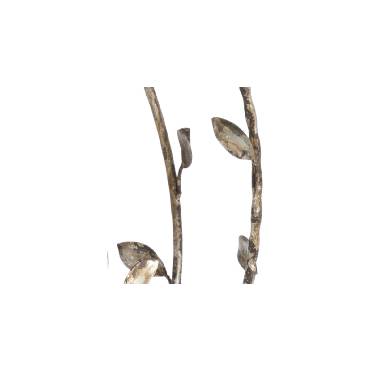 Wildwood 10 Light 41 inch Rustic Silver Leaf Chandelier Ceiling Light