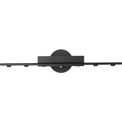 Leonardo 7 Light Satin Dark Gray Wall Sconce Wall Light