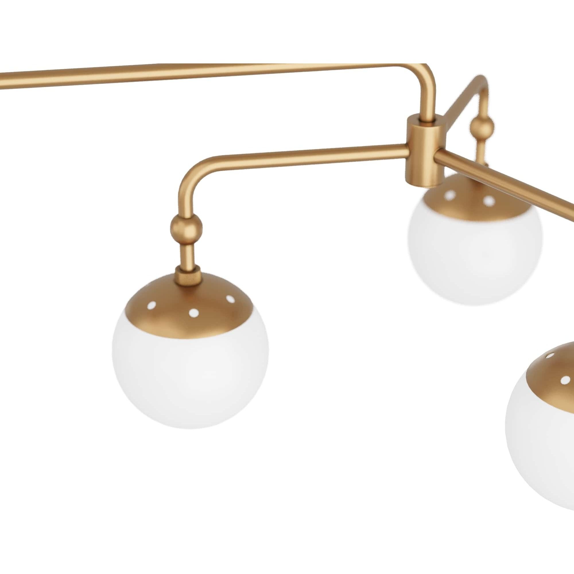 Utica 9 Light 40 inch Antique Brass Chandelier Ceiling Light