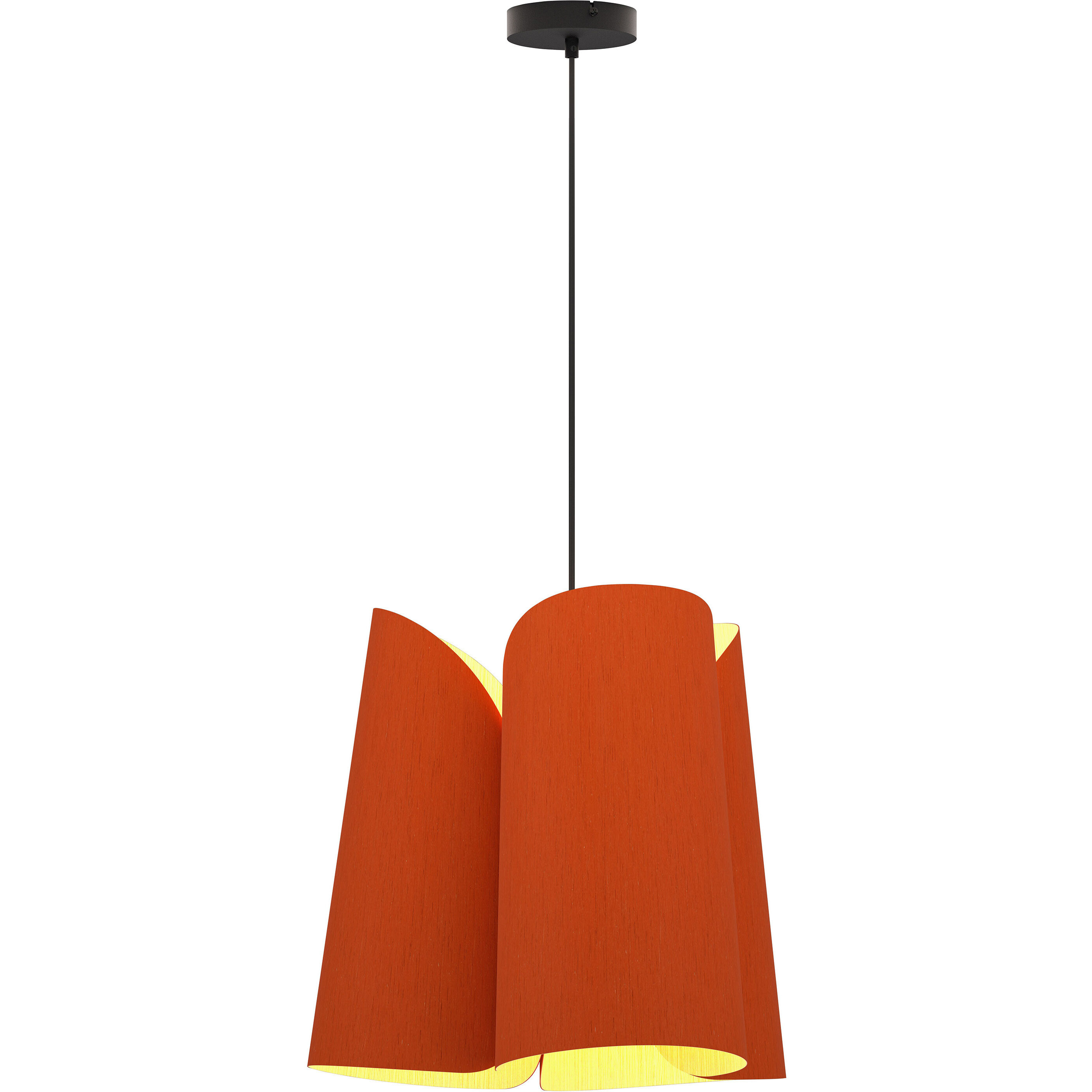 Julieta 1 Light 19.8 inch Terracotta Pendant Ceiling Light in Terracotta/Ash, 20 in, WEP Collection