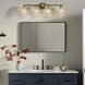 Marant 4 Light 33.25 inch Champagne Bronze Vanity Light Wall Light