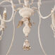 Salento 6 Light 34 inch Persian White Chandelier Ceiling Light