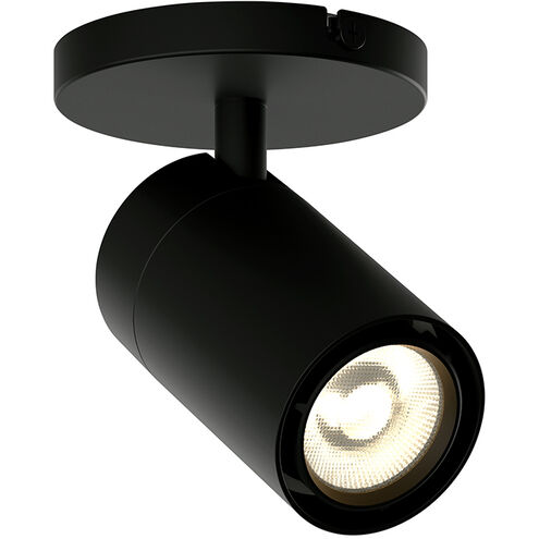 GX15 LED 2.8 inch Black Surface Mount Ceiling Light in Monopoint
