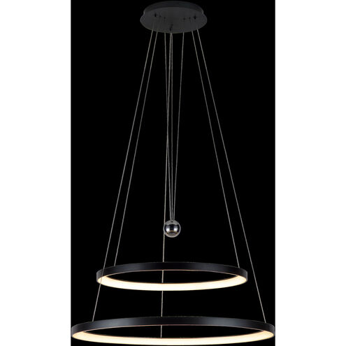 Cosima LED 31.5 inch Black Pendant Ceiling Light