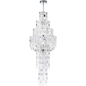 Viviana 26 Light 36 inch Chrome Chandelier Ceiling Light