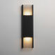 Rampart LED 30 inch Black Outdoor Wall Mount