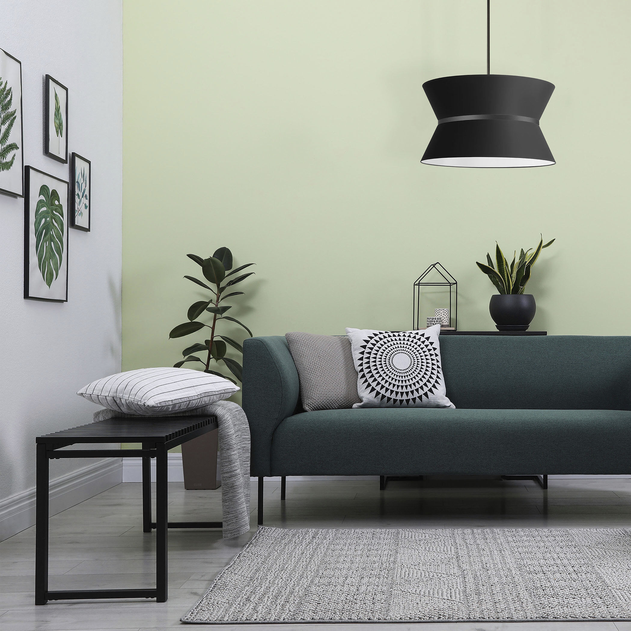 Caterine 4 Light 24 inch Matte Black Chandelier Ceiling Light