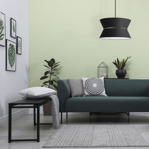 Caterine 4 Light 24 inch Matte Black Chandelier Ceiling Light