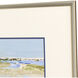 Waterside Collection Blue Framed Art