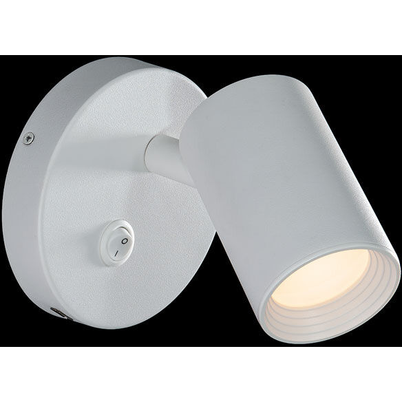 Kepler Reading Light Wall Light in White, dweLED