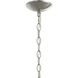 Ilia 9 Light 34.25 inch Brushed Nickel Chandelier Ceiling Light