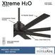 Xtreme H2O 65 inch Coal Outdoor Ceiling Fan
