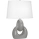 Fusion 27 inch 150.00 watt Smoky Taupe Table Lamp Portable Light